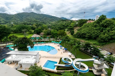 Natural landscape, Mountain view, Pool view, Swimming pool