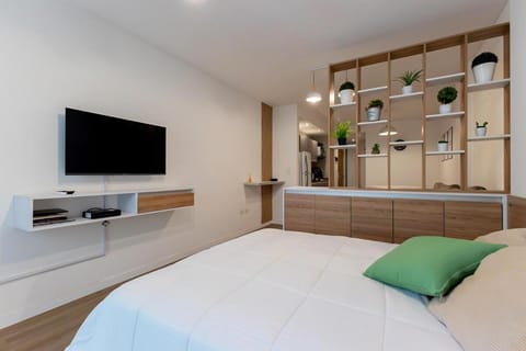Bed, TV and multimedia
