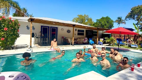 Property building, People, Pool view, Swimming pool, group of guests