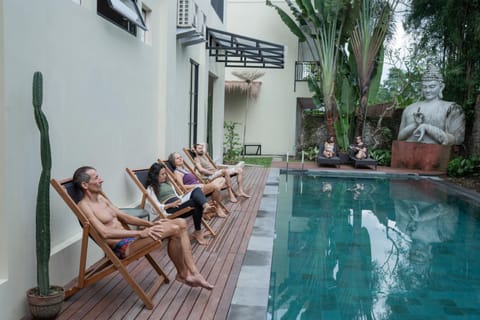 Natural landscape, Garden view, Pool view, sunbed