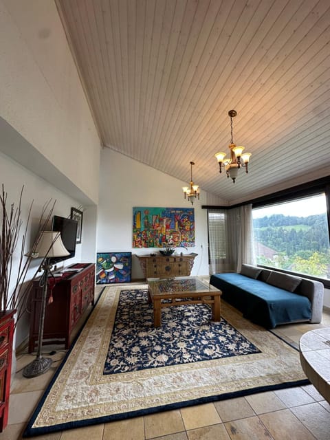 Beautiful apartment near Luzern, view to Rigi,Pilatus Mountain Apartment in Lucerne