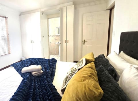 Bed, Photo of the whole room, Bedroom, towels, wardrobe