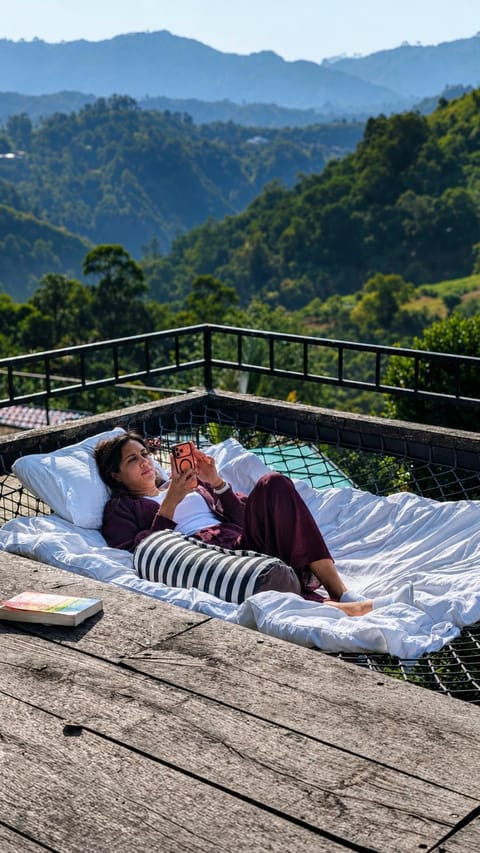 Day, People, View (from property/room), Balcony/Terrace, Balcony/Terrace, Mountain view