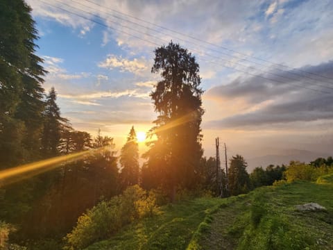 Property building, Day, Natural landscape, Sunset