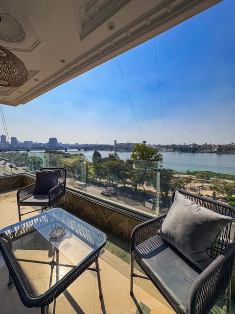 Patio, Day, Natural landscape, View (from property/room), Balcony/Terrace, Seating area, Lake view, River view, Sea view