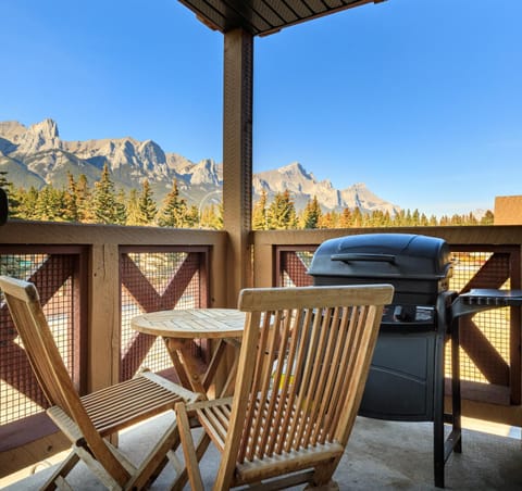 Patio, Day, Natural landscape, BBQ facilities, View (from property/room), Balcony/Terrace, Mountain view