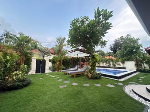Patio, Day, Garden, Garden view, Pool view, Swimming pool