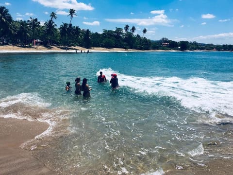 People, Natural landscape, Beach, Sea view