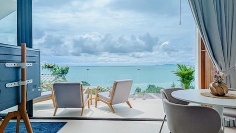 Balcony/Terrace, Seating area, Sea view