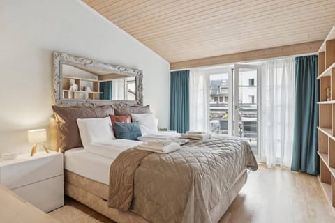 Old Town Riverside Penthouse Balcony WaterView Apartment in Zurich City