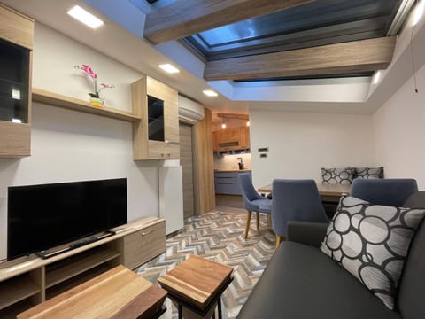 Communal lounge/ TV room, TV and multimedia, Kitchen or kitchenette, Living room, Seating area, Dining area, Evening entertainment