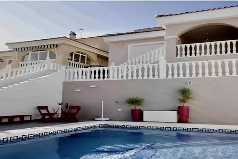 Patio, Swimming pool, Swimming pool, Sunrise