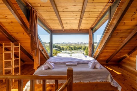 Bed, Natural landscape, View (from property/room), Photo of the whole room, Bedroom
