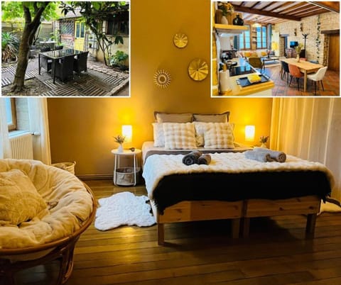 Bed, Garden, Bedroom, Garden view, Garden view