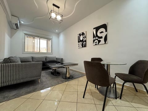 Living room, air conditioner