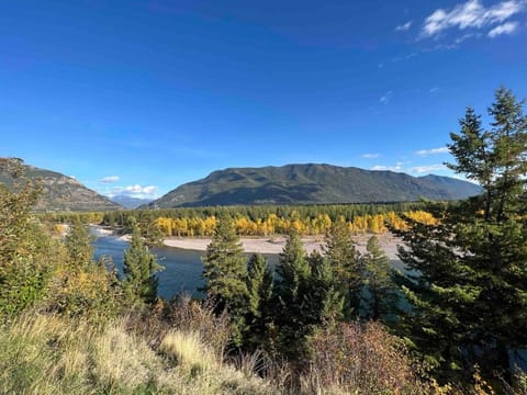 In Vans by the River House in Columbia Falls