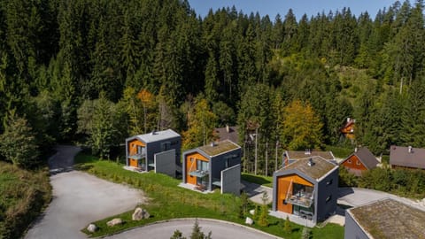 Property building, Neighbourhood, Natural landscape, Bird's eye view, Mountain view