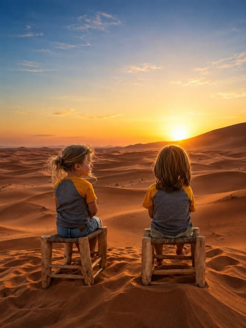 Natural landscape, Beach, Sunset, group of guests