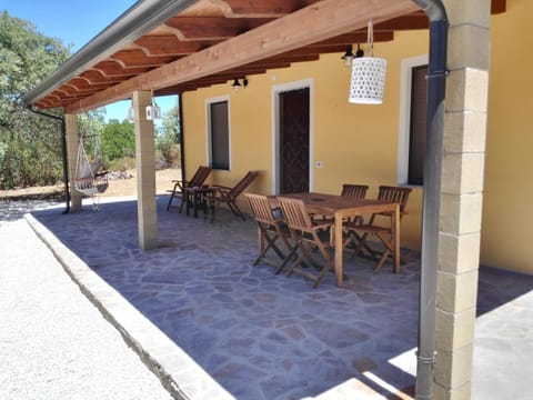 Property building, Patio