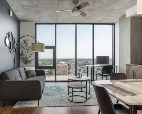 Modern 2BR Gem Rooftop Pool and Workspaces Apartment in Vestavia Hills