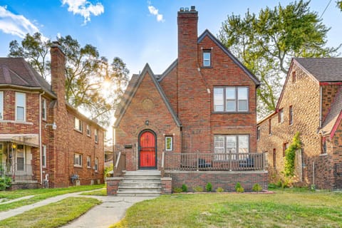 Dogs Welcome! Stylish Detroit Tudor with Fenced Yard House in Detroit