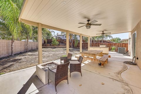 Spacious Menifee Home with Patio, 9 Mi to Lake! House in Menifee