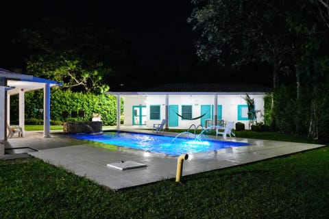 Property building, Swimming pool, Inner courtyard view