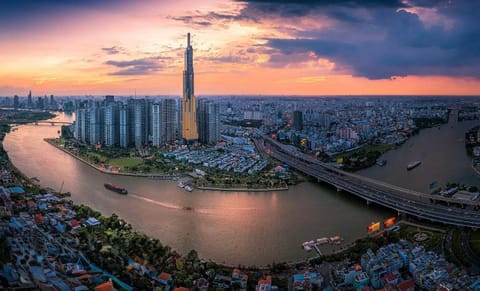 Natural landscape, City view, River view
