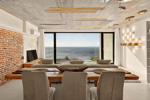 TV and multimedia, Living room, Seating area, Dining area, Sea view