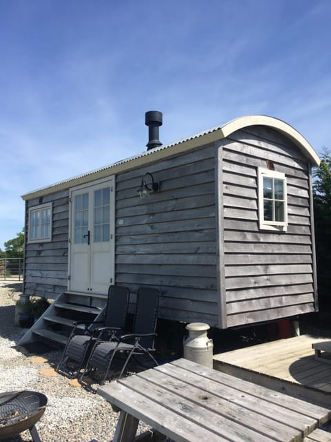 The shepherds hut tarka views Campground/
RV Resort in Bideford