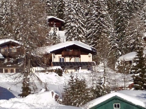 Property building, Bird's eye view, Winter