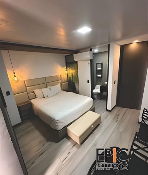 Bed, On site