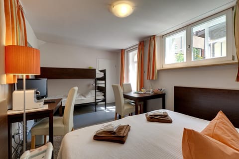 Photo of the whole room, bunk bed