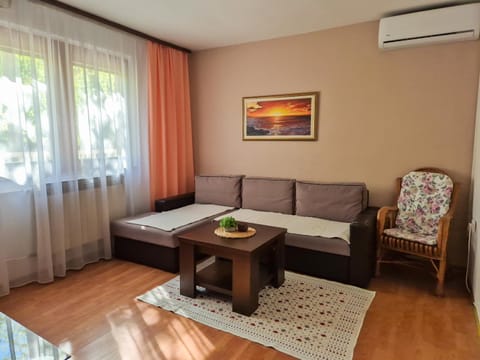 Living room, Seating area, air conditioner