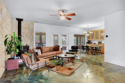 Sledge Street Swim Club House in Kyle