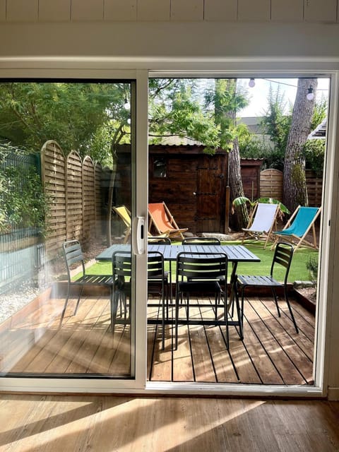 Garden, Balcony/Terrace, Dining area, Garden view, sunbed