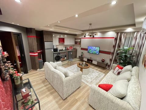 TV and multimedia, Kitchen or kitchenette, Seating area, oven