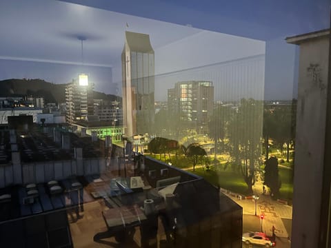 Night, City view, Location
