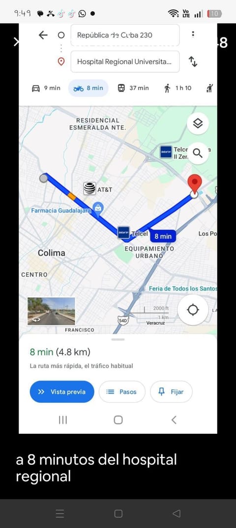 Mini departamento Aire acondicionado y factura Apartment in Villa de Álvarez