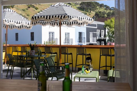 Patio, Natural landscape, View (from property/room), City view, Mountain view, Street view