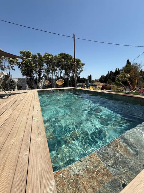 Natural landscape, Pool view, Swimming pool, Swimming pool