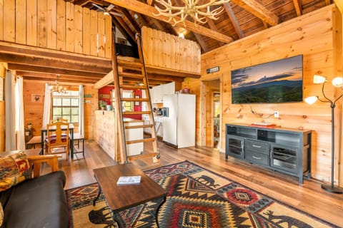 Hilltop Farmhouse - Hot Tub Views & Fire Pit House in Sevier County