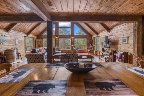 Mountain retreat w 2 fireplaces & lake House in Shenandoah Valley