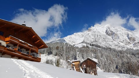 Property building, Winter, Mountain view