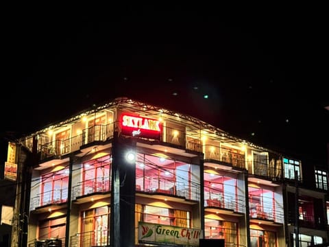 Property building, Night