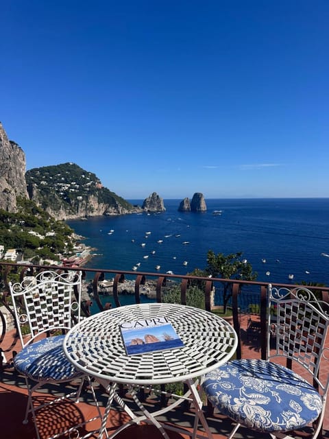 View (from property/room), Balcony/Terrace, Sea view