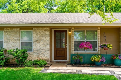 Property building, Garden view
