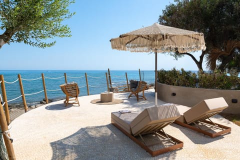 Beach, sunbed