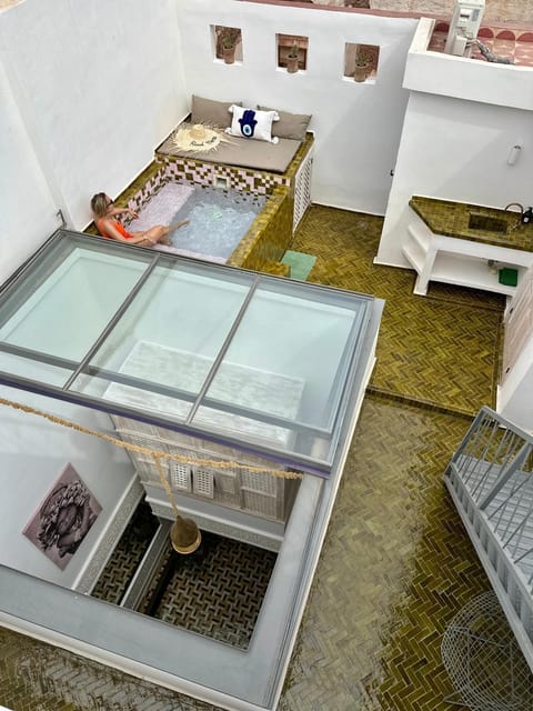 Bird's eye view, Balcony/Terrace, Swimming pool