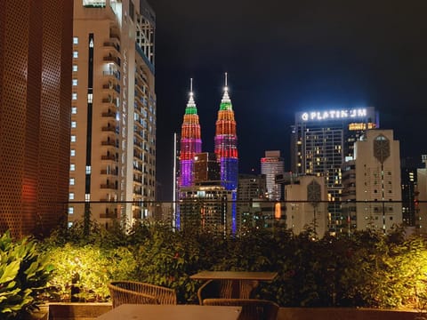 Night, City view